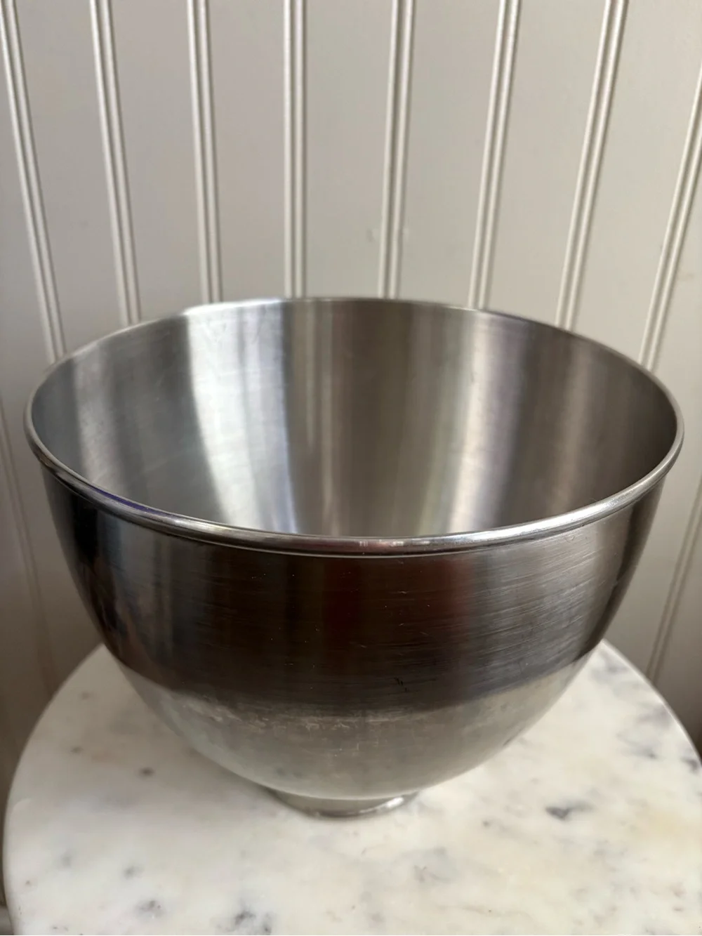 Vintage KitchenAid K45 Stainless Steel Bowl Twist Lock Base Stand Mixer VTG